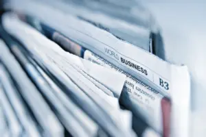 Free business newspaper image