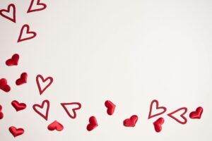 mini red hearts wallpaper